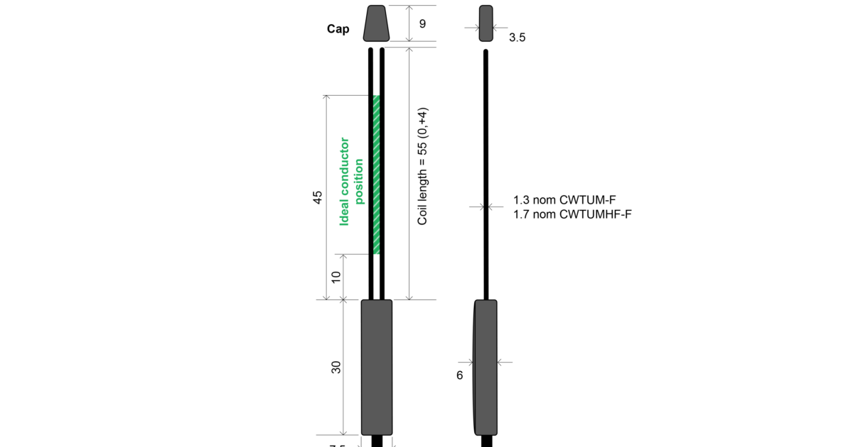 CWTUM-F / CWTUMHF-F Dimensions | PEM UK