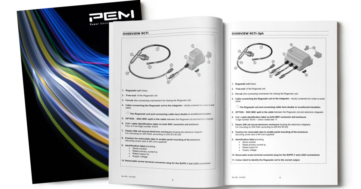 RCTi / RCTi-3ph Instruction Manual | PEM UK